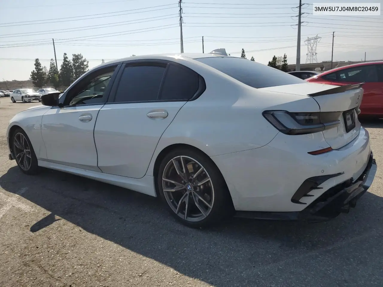 2021 BMW M340I VIN: 3MW5U7J04M8C20459 Lot: 60375265