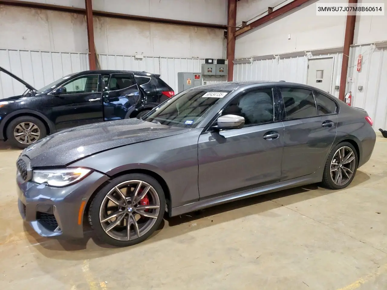 2021 BMW M340I VIN: 3MW5U7J07M8B60614 Lot: 60434135