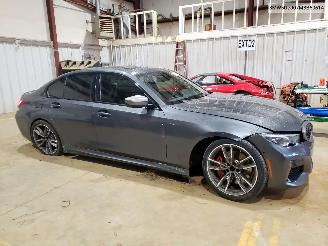 2021 BMW M340I VIN: 3MW5U7J07M8B60614 Lot: 60434135