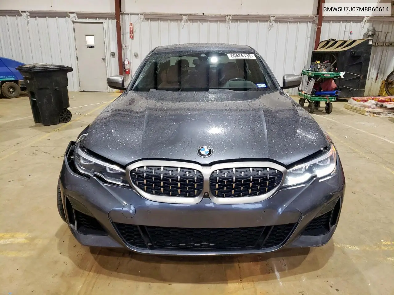 2021 BMW M340I VIN: 3MW5U7J07M8B60614 Lot: 60434135