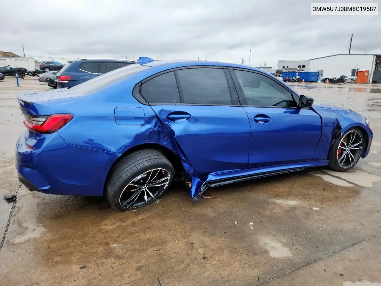 2021 BMW M340I VIN: 3MW5U7J08M8C19587 Lot: 60456485