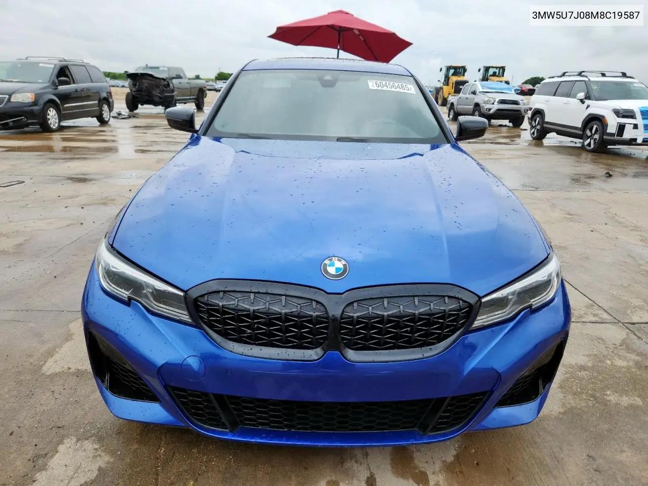 2021 BMW M340I VIN: 3MW5U7J08M8C19587 Lot: 60456485