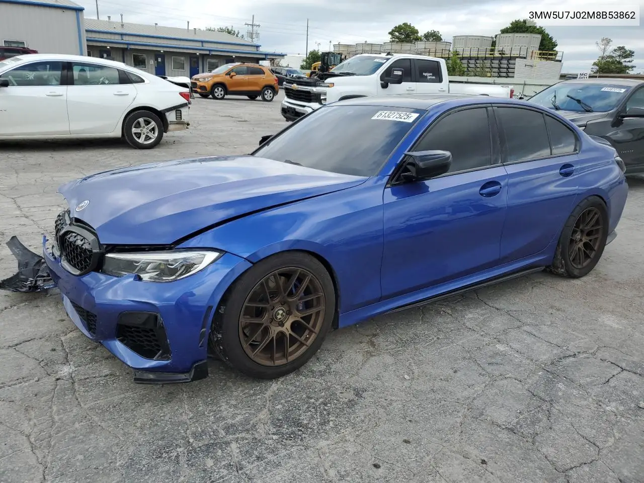 2021 BMW M340I VIN: 3MW5U7J02M8B53862 Lot: 61327525