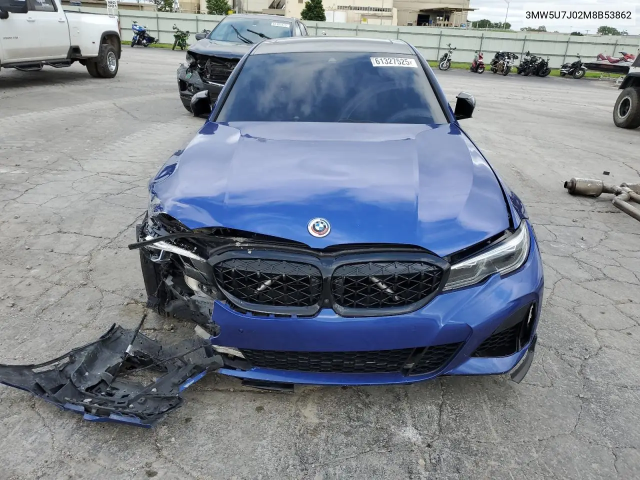 2021 BMW M340I VIN: 3MW5U7J02M8B53862 Lot: 61327525