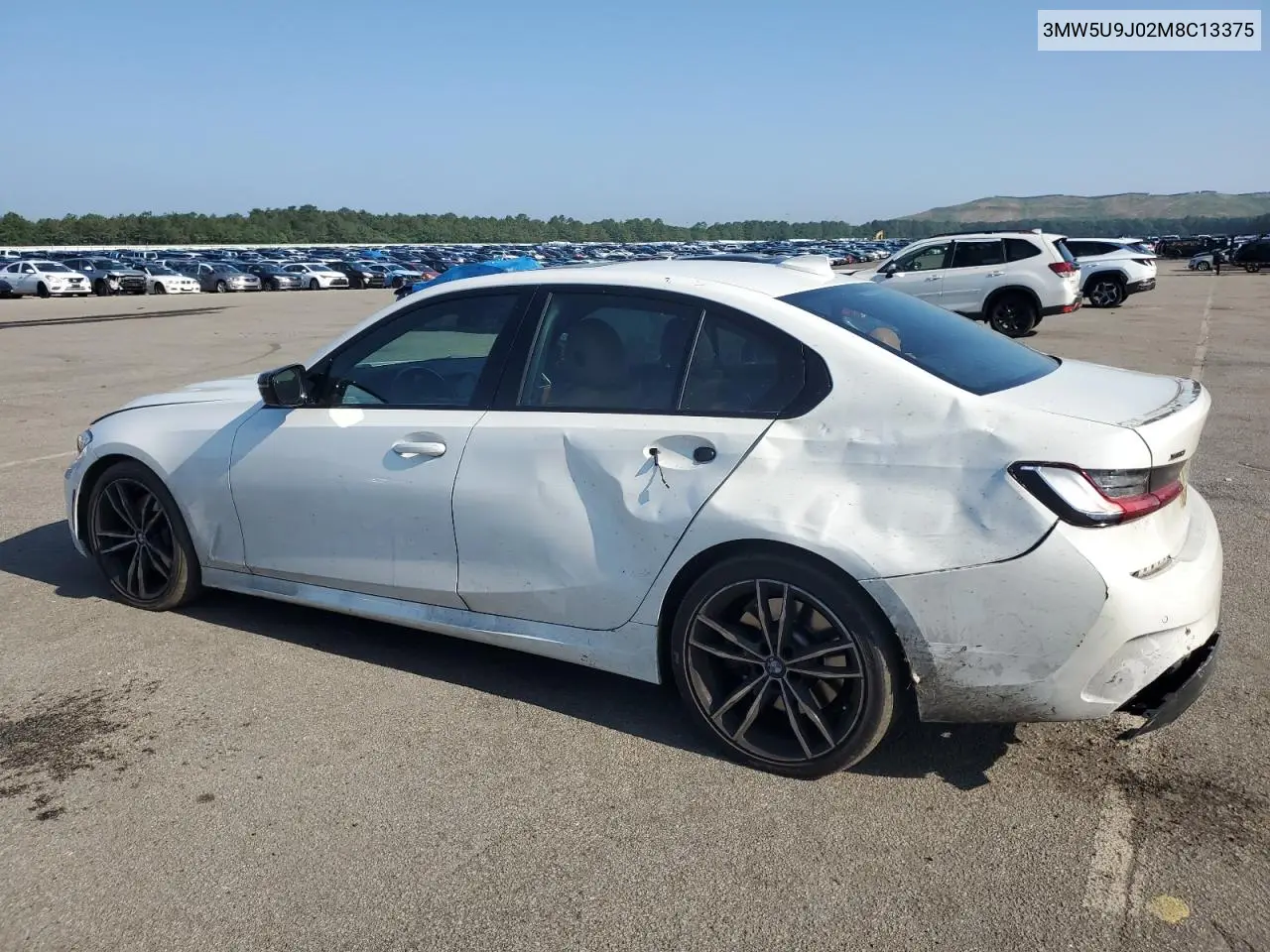 2021 BMW M340Xi VIN: 3MW5U9J02M8C13375 Lot: 61607005