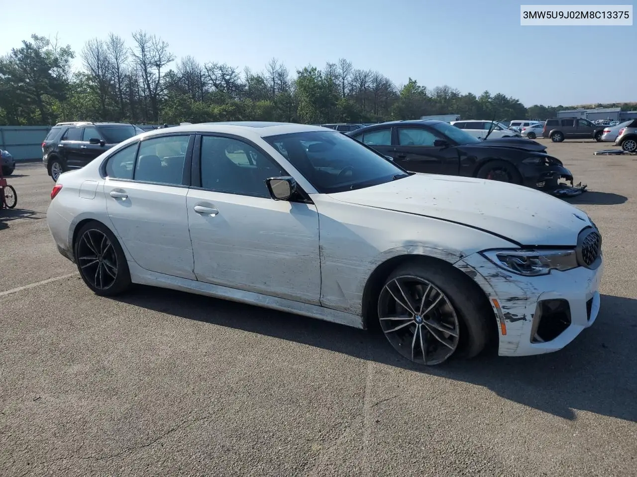2021 BMW M340Xi VIN: 3MW5U9J02M8C13375 Lot: 61607005