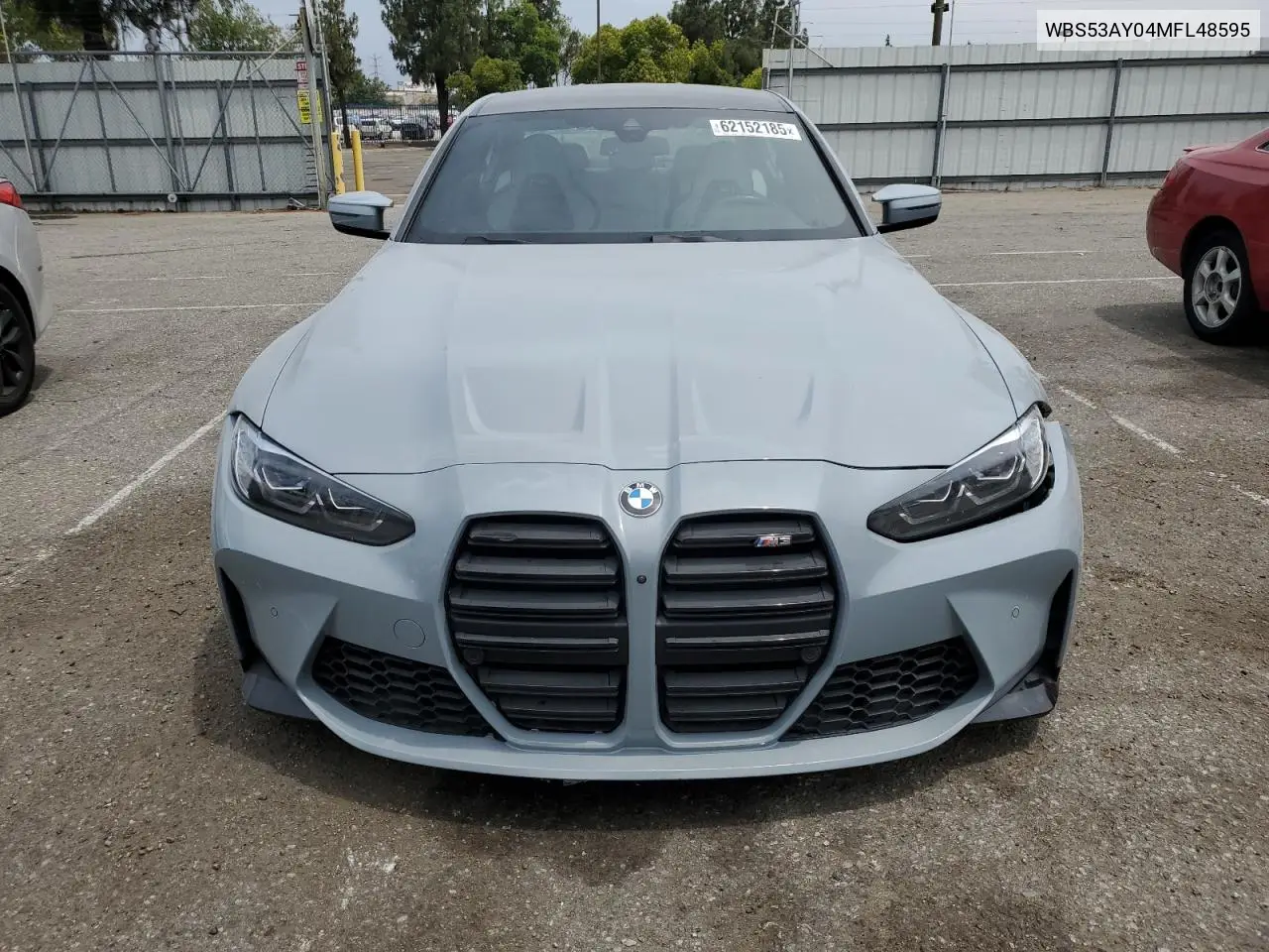 2021 BMW M3 VIN: WBS53AY04MFL48595 Lot: 62152185