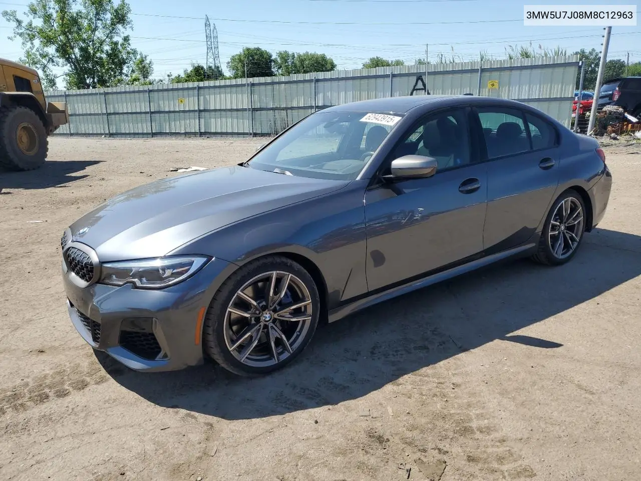 2021 BMW M340I VIN: 3MW5U7J08M8C12963 Lot: 62943915