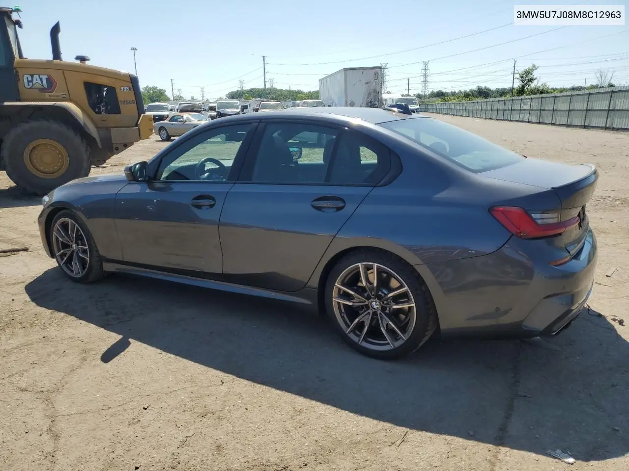 2021 BMW M340I VIN: 3MW5U7J08M8C12963 Lot: 62943915