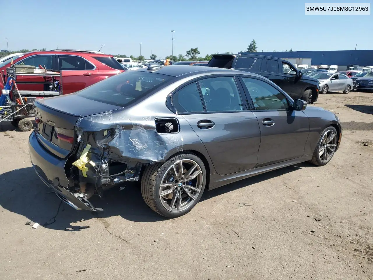 2021 BMW M340I VIN: 3MW5U7J08M8C12963 Lot: 62943915