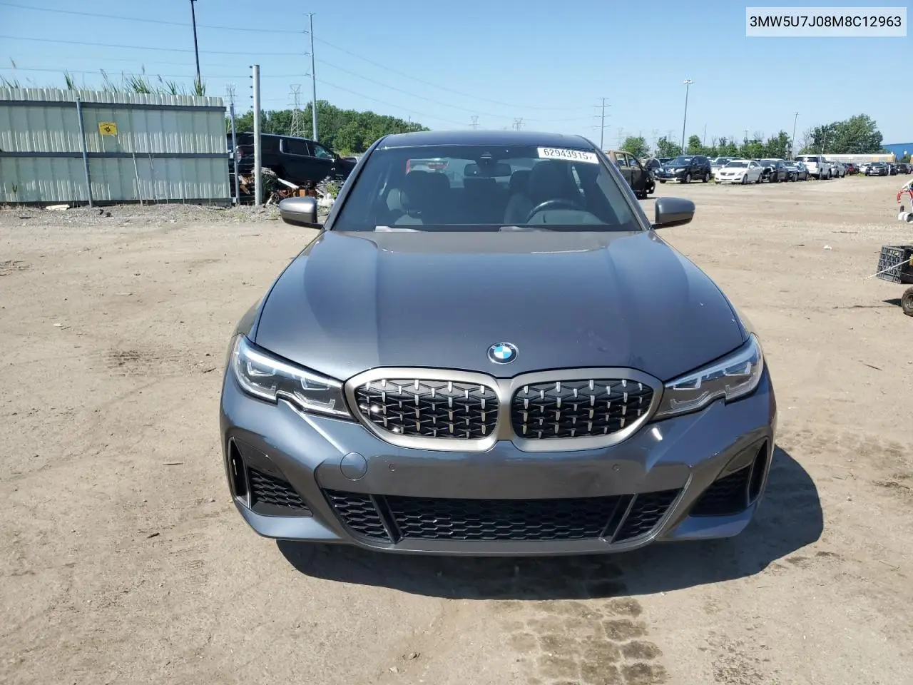 2021 BMW M340I VIN: 3MW5U7J08M8C12963 Lot: 62943915