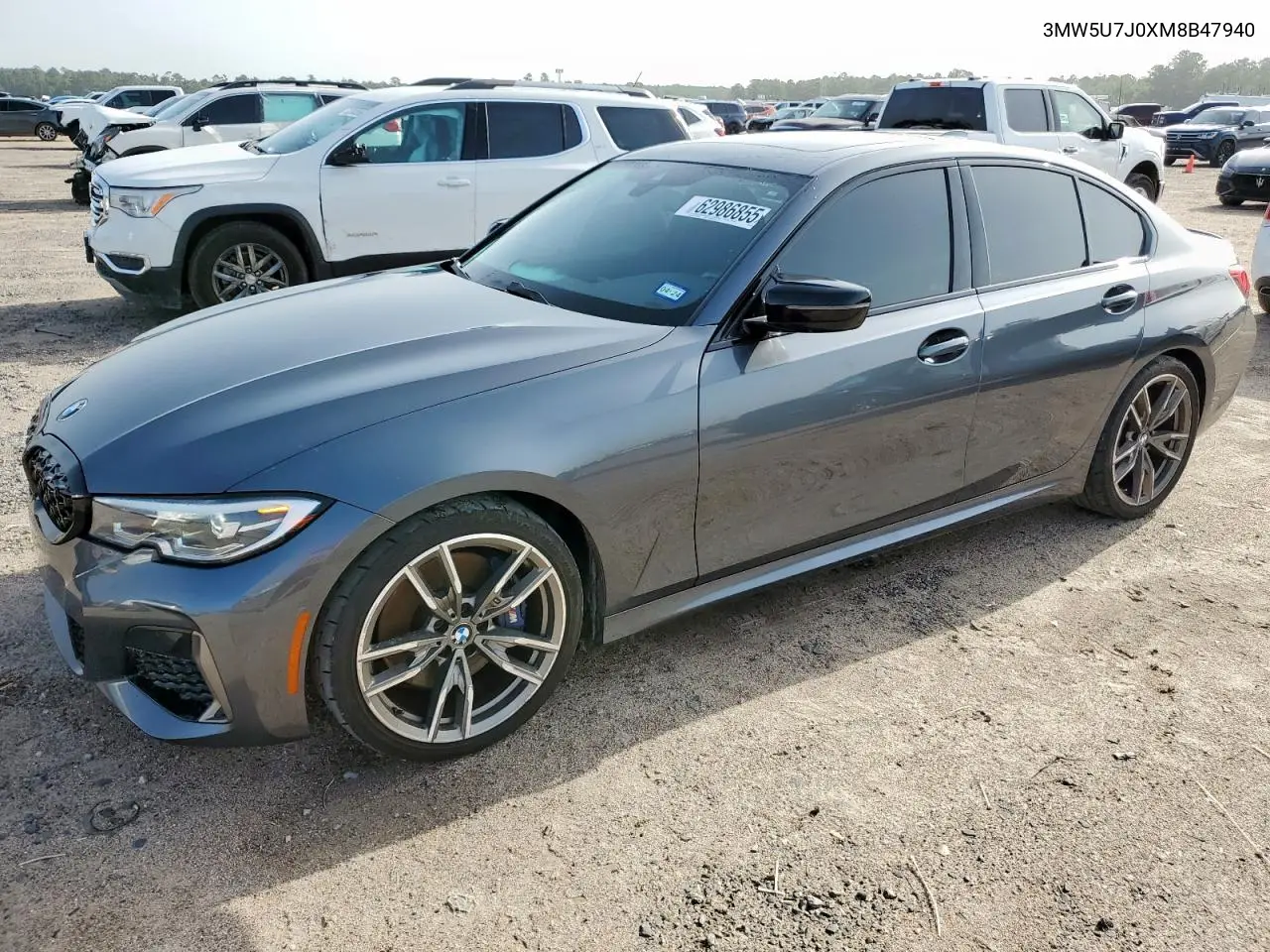 2021 BMW M340I VIN: 3MW5U7J0XM8B47940 Lot: 62986855