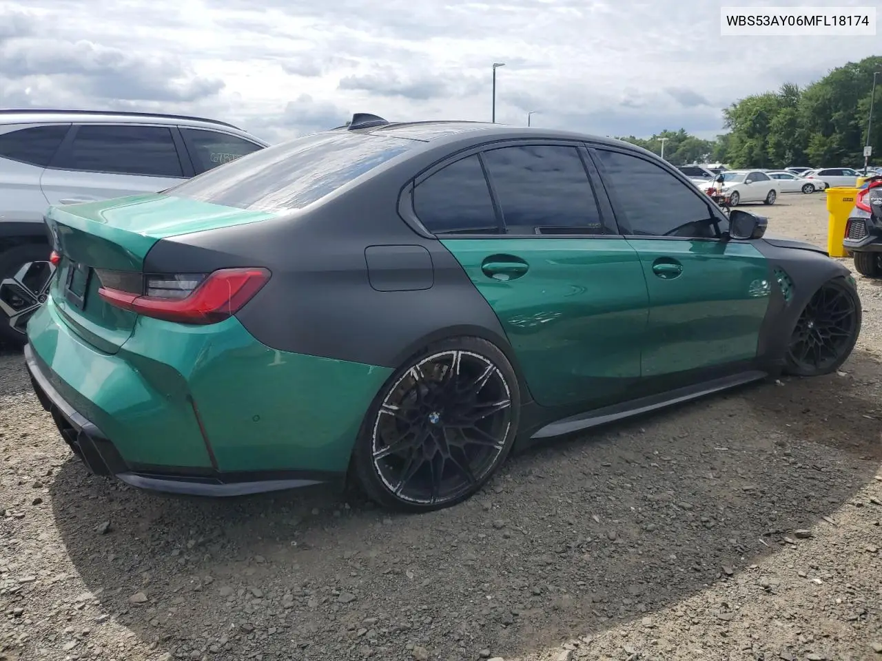2021 BMW M3 VIN: WBS53AY06MFL18174 Lot: 63284265
