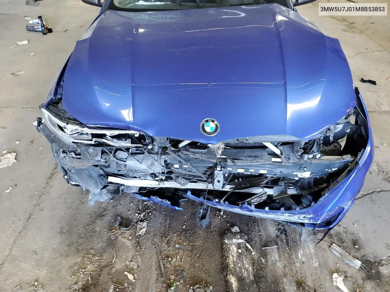 2021 BMW M340I VIN: 3MW5U7J01M8B53853 Lot: 63347545