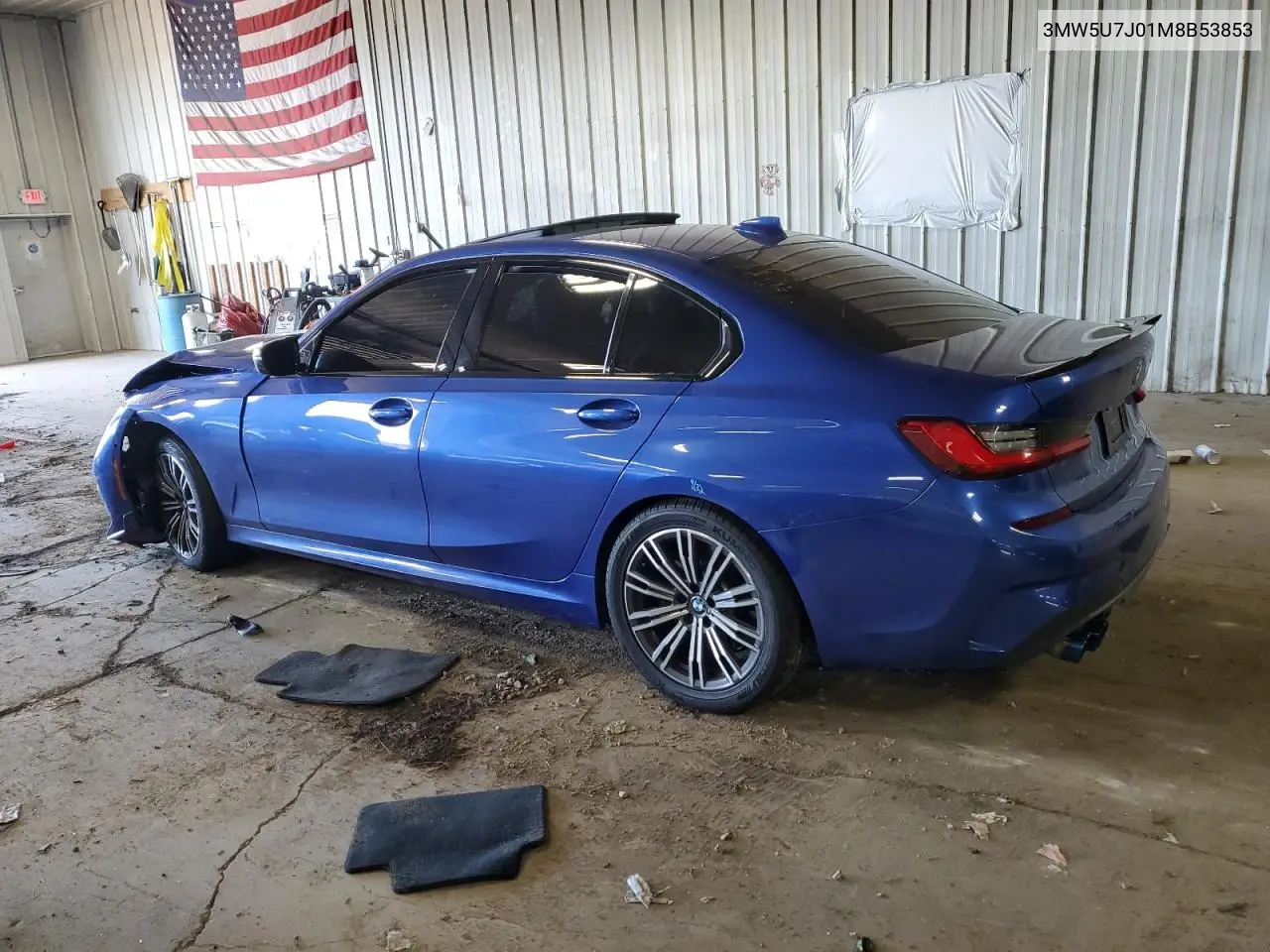 2021 BMW M340I VIN: 3MW5U7J01M8B53853 Lot: 63347545