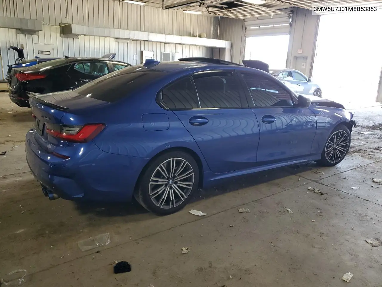 2021 BMW M340I VIN: 3MW5U7J01M8B53853 Lot: 63347545