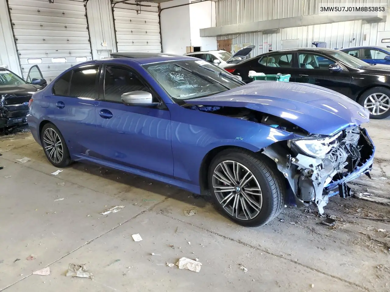 2021 BMW M340I VIN: 3MW5U7J01M8B53853 Lot: 63347545