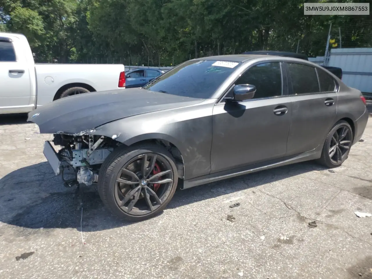 2021 BMW M340Xi VIN: 3MW5U9J0XM8B67553 Lot: 63672805