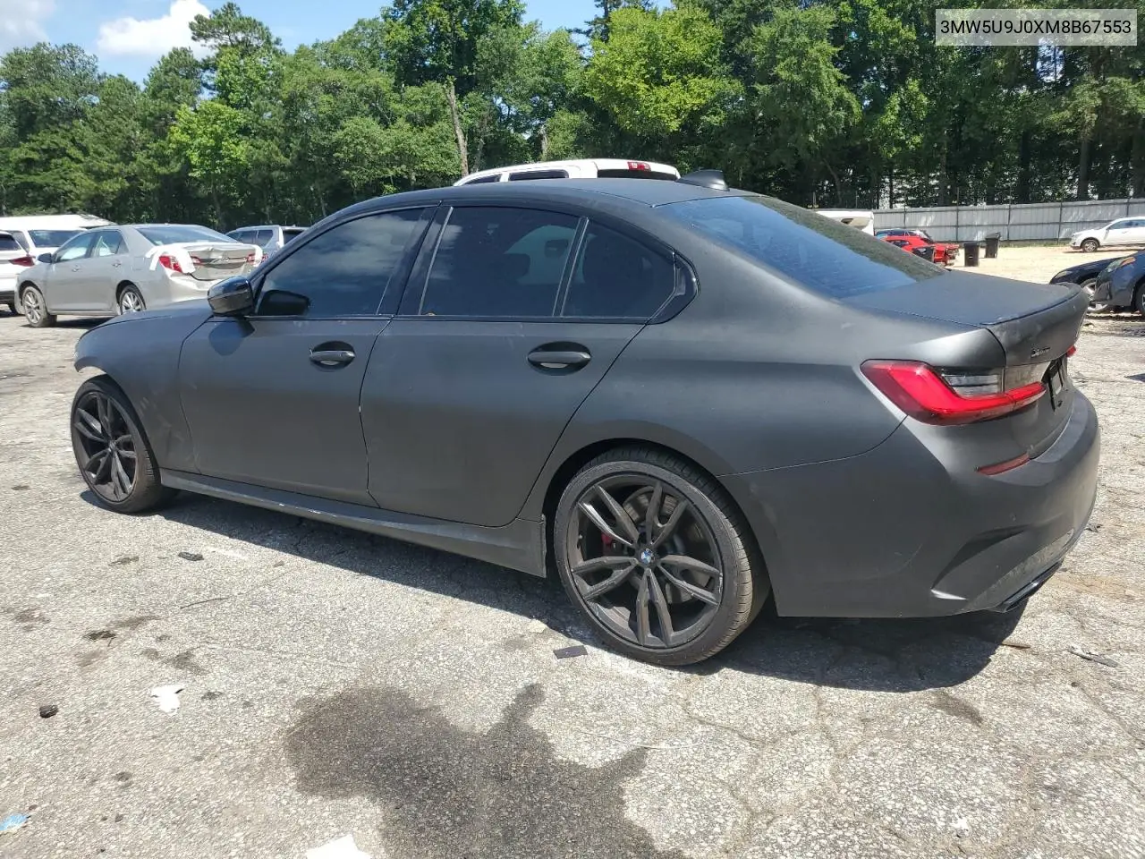 2021 BMW M340Xi VIN: 3MW5U9J0XM8B67553 Lot: 63672805