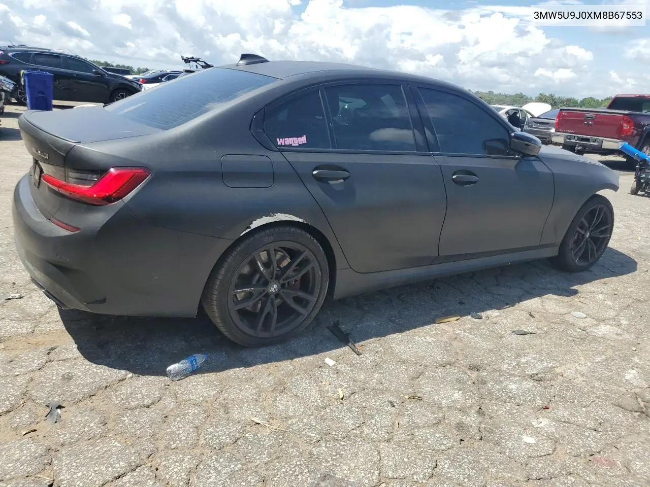 2021 BMW M340Xi VIN: 3MW5U9J0XM8B67553 Lot: 63672805