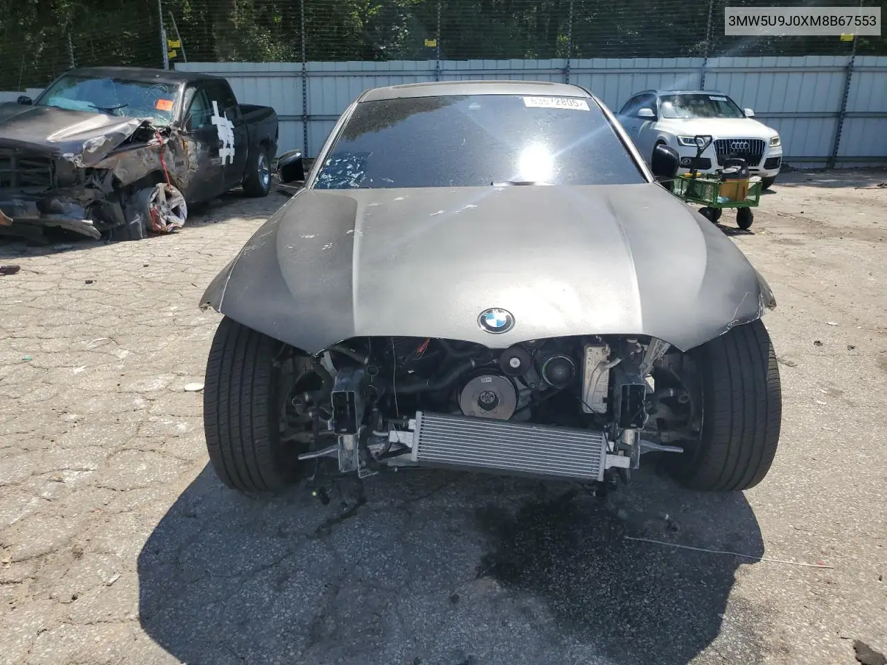 2021 BMW M340Xi VIN: 3MW5U9J0XM8B67553 Lot: 63672805