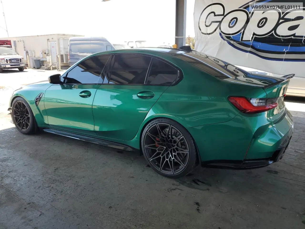 2021 BMW M3 VIN: WBS53AY07MFL01111 Lot: 64678145