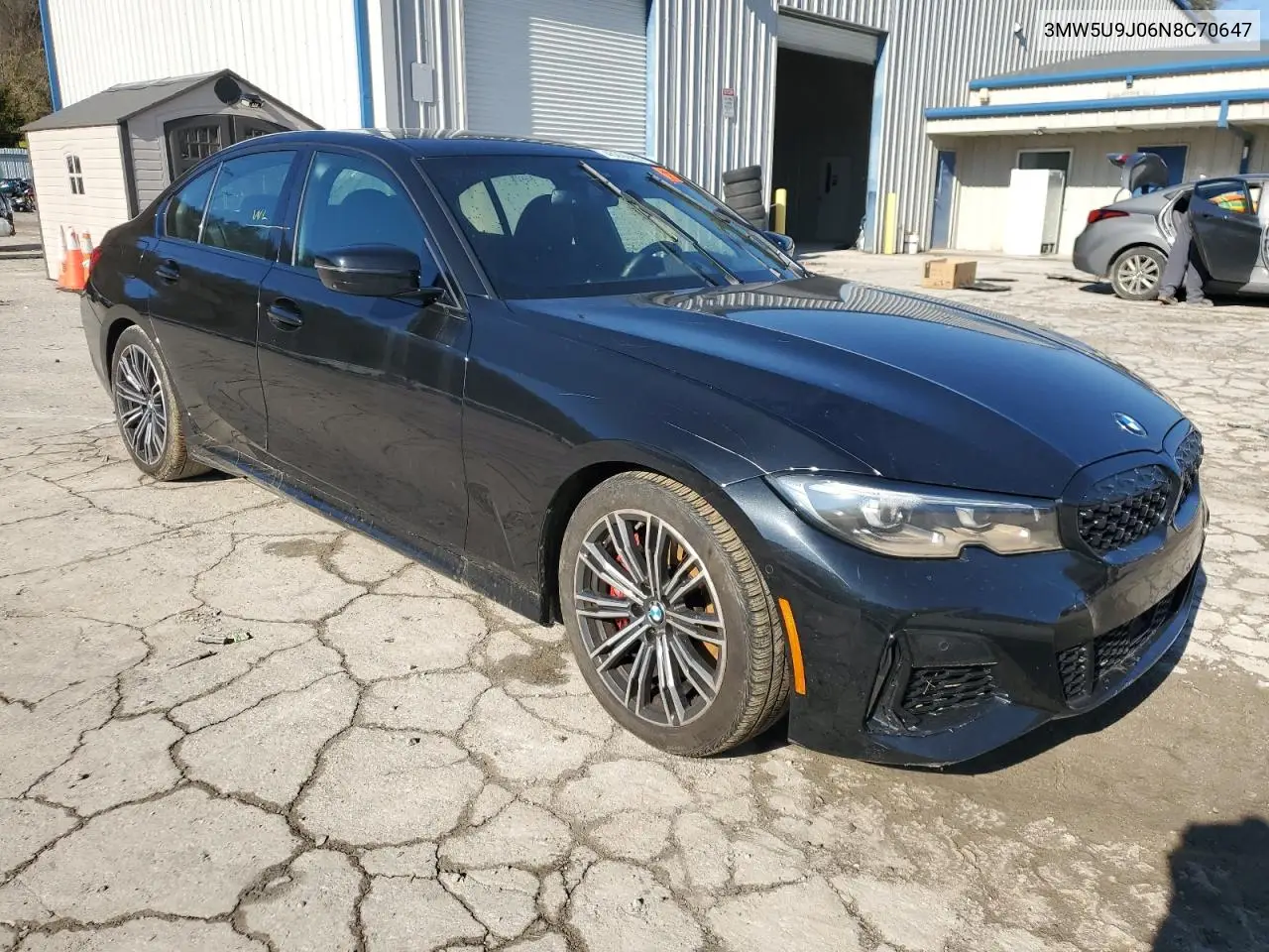 2022 BMW M340Xi VIN: 3MW5U9J06N8C70647 Lot: 45006485