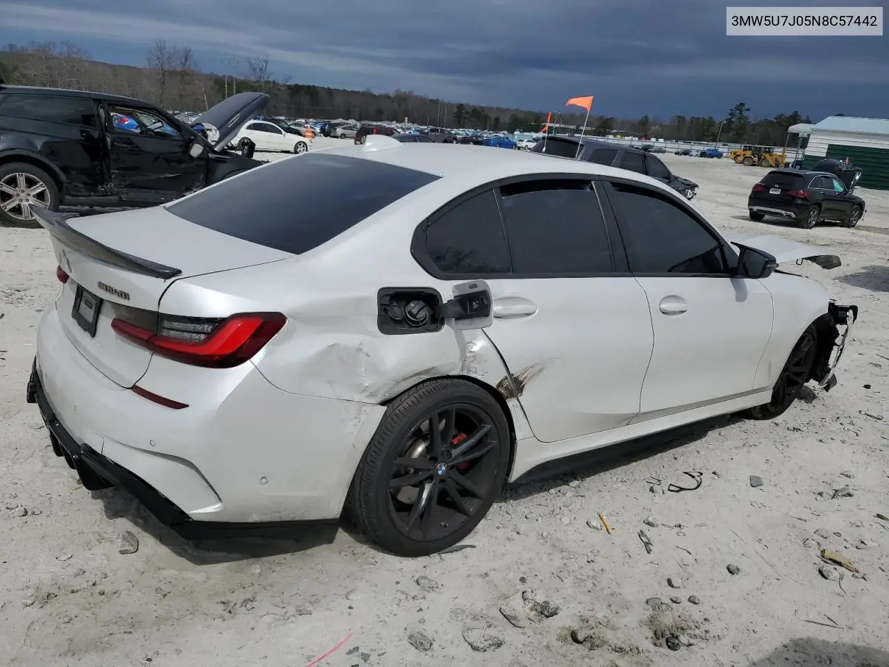2022 BMW M340I VIN: 3MW5U7J05N8C57442 Lot: 47429075