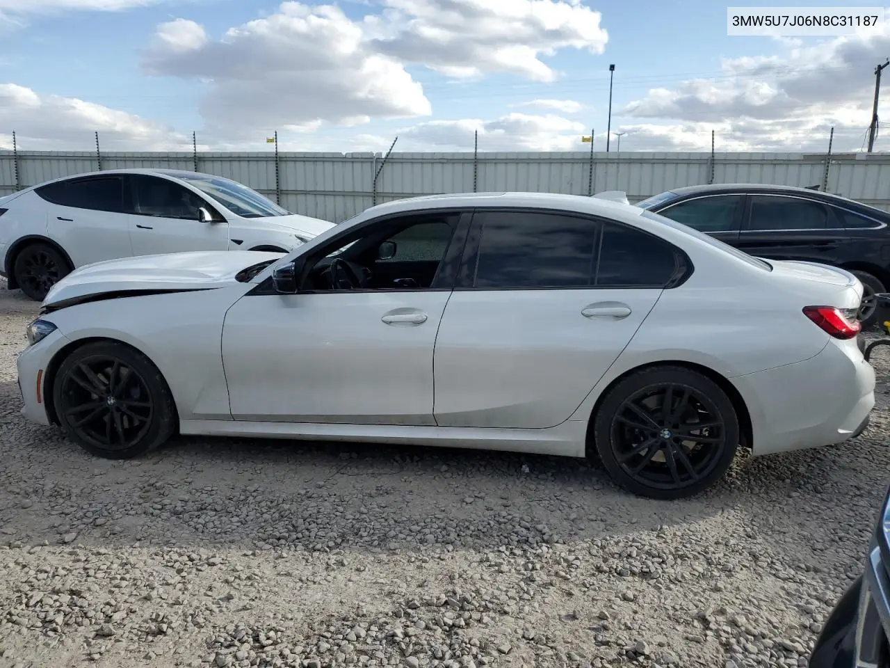 2022 BMW M340I VIN: 3MW5U7J06N8C31187 Lot: 48555385