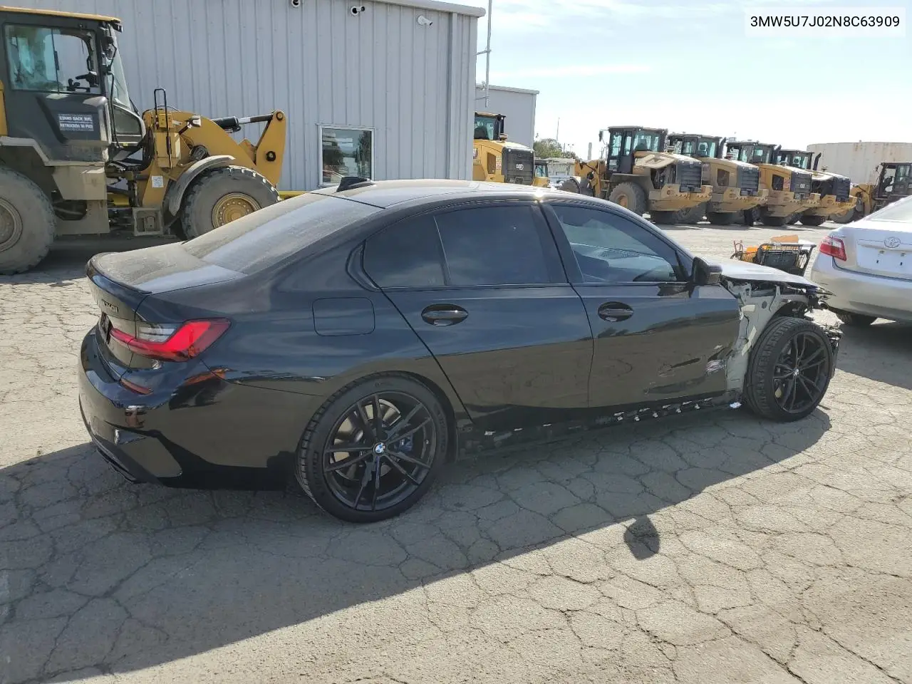 2022 BMW M340I VIN: 3MW5U7J02N8C63909 Lot: 51903165