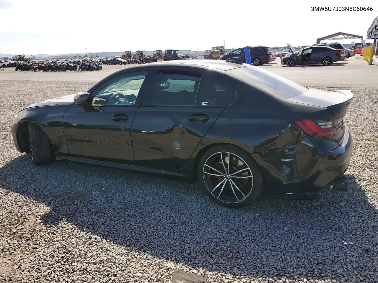 2022 BMW M340I VIN: 3MW5U7J03N8C60646 Lot: 52652045
