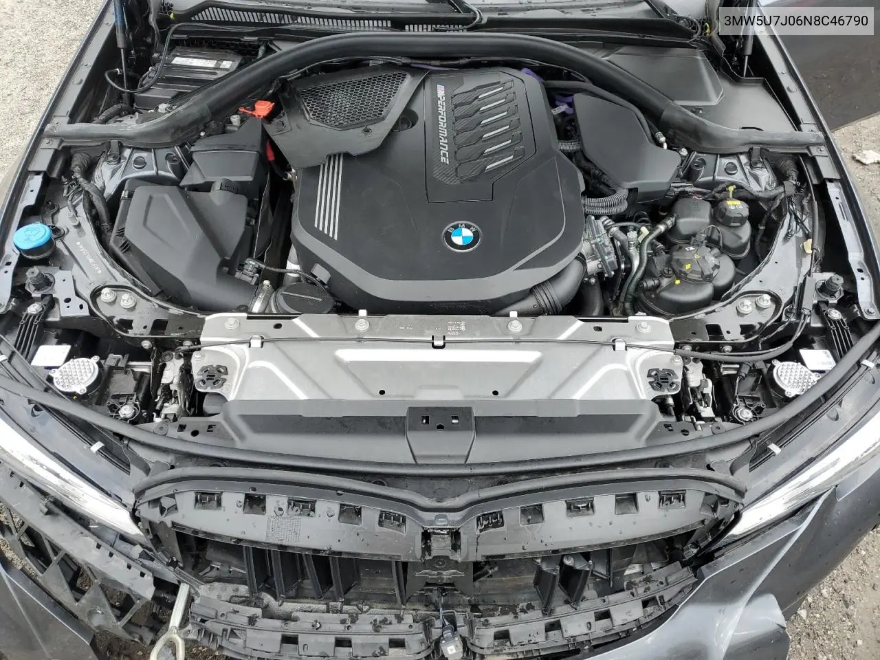 2022 BMW M340I VIN: 3MW5U7J06N8C46790 Lot: 52758875