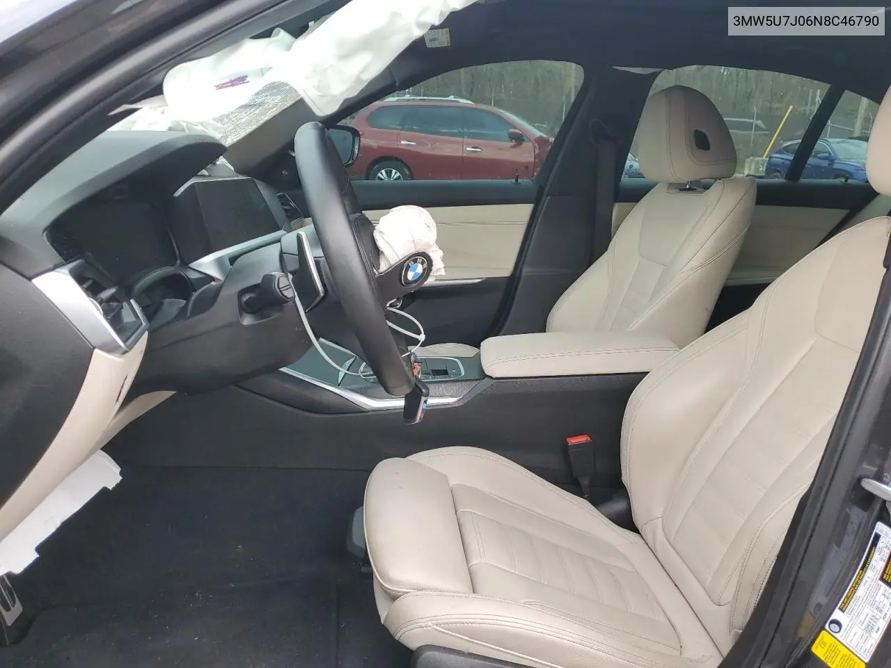 2022 BMW M340I VIN: 3MW5U7J06N8C46790 Lot: 52758875