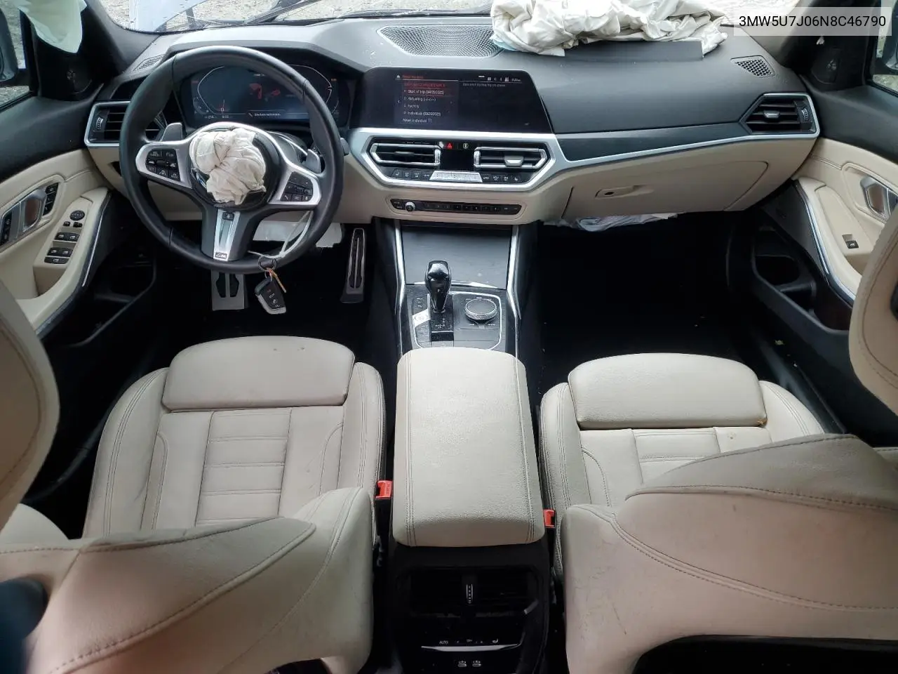 2022 BMW M340I VIN: 3MW5U7J06N8C46790 Lot: 52758875