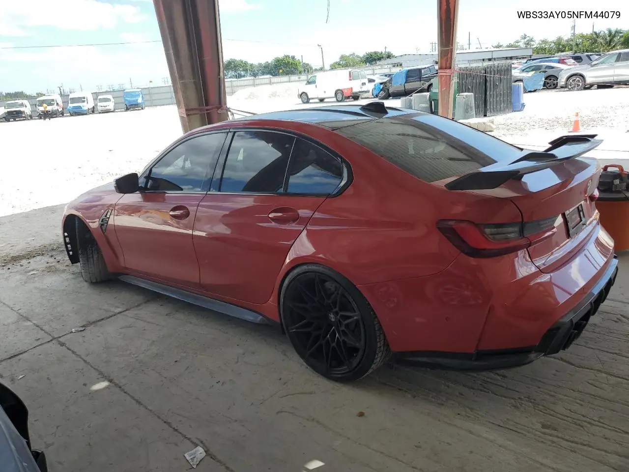 2022 BMW M3 Competition VIN: WBS33AY05NFM44079 Lot: 52906725