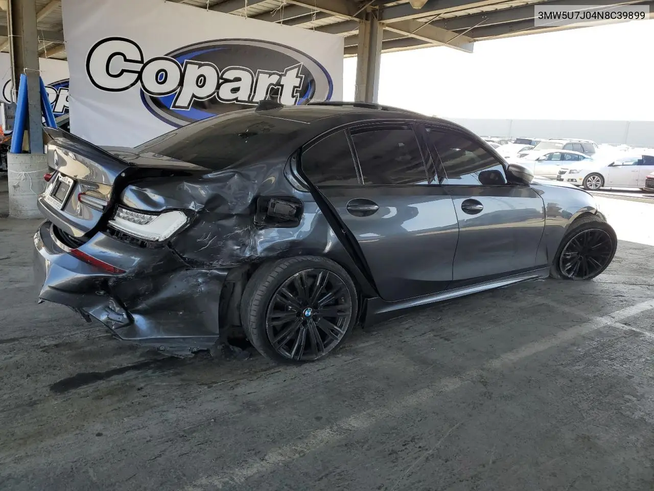 2022 BMW M340I VIN: 3MW5U7J04N8C39899 Lot: 53619705
