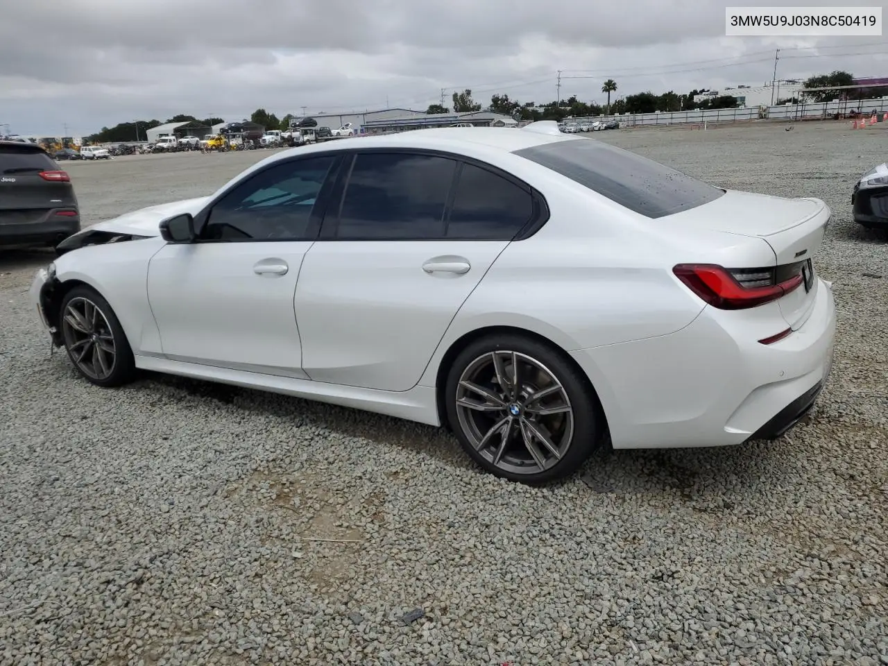 2022 BMW M340Xi VIN: 3MW5U9J03N8C50419 Lot: 54920175