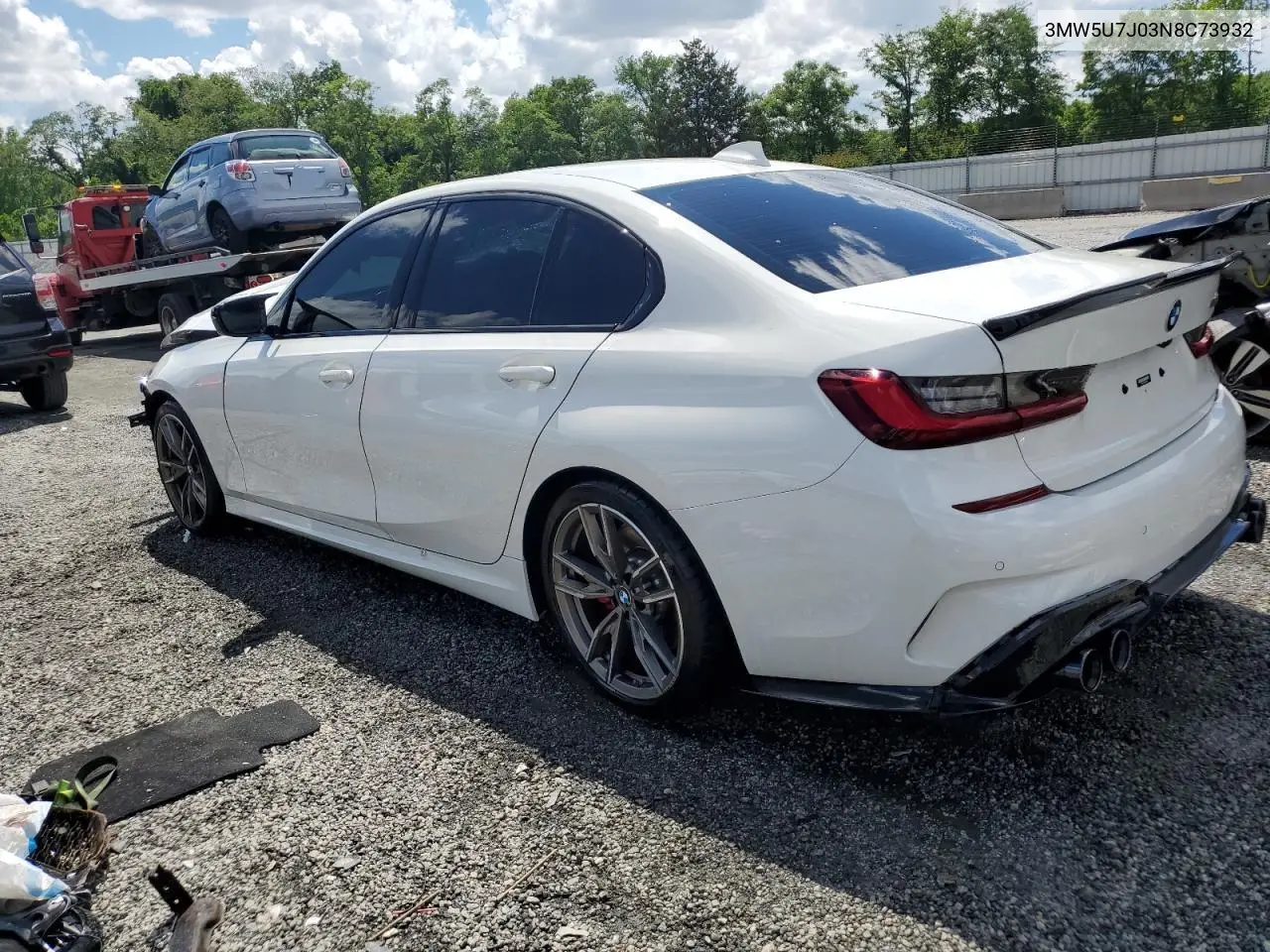 2022 BMW M340I VIN: 3MW5U7J03N8C73932 Lot: 56835945