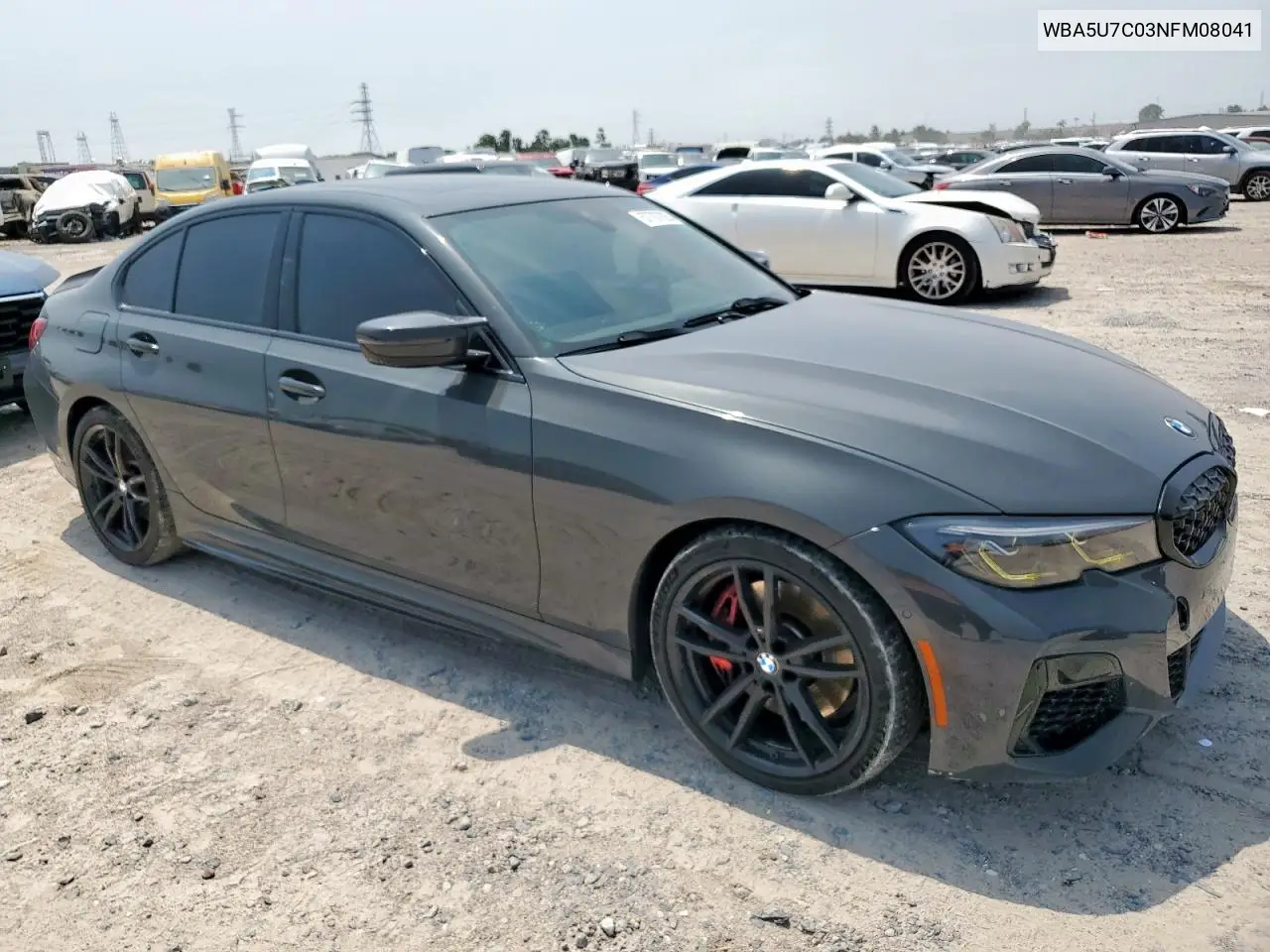 2022 BMW M340I VIN: WBA5U7C03NFM08041 Lot: 57707825
