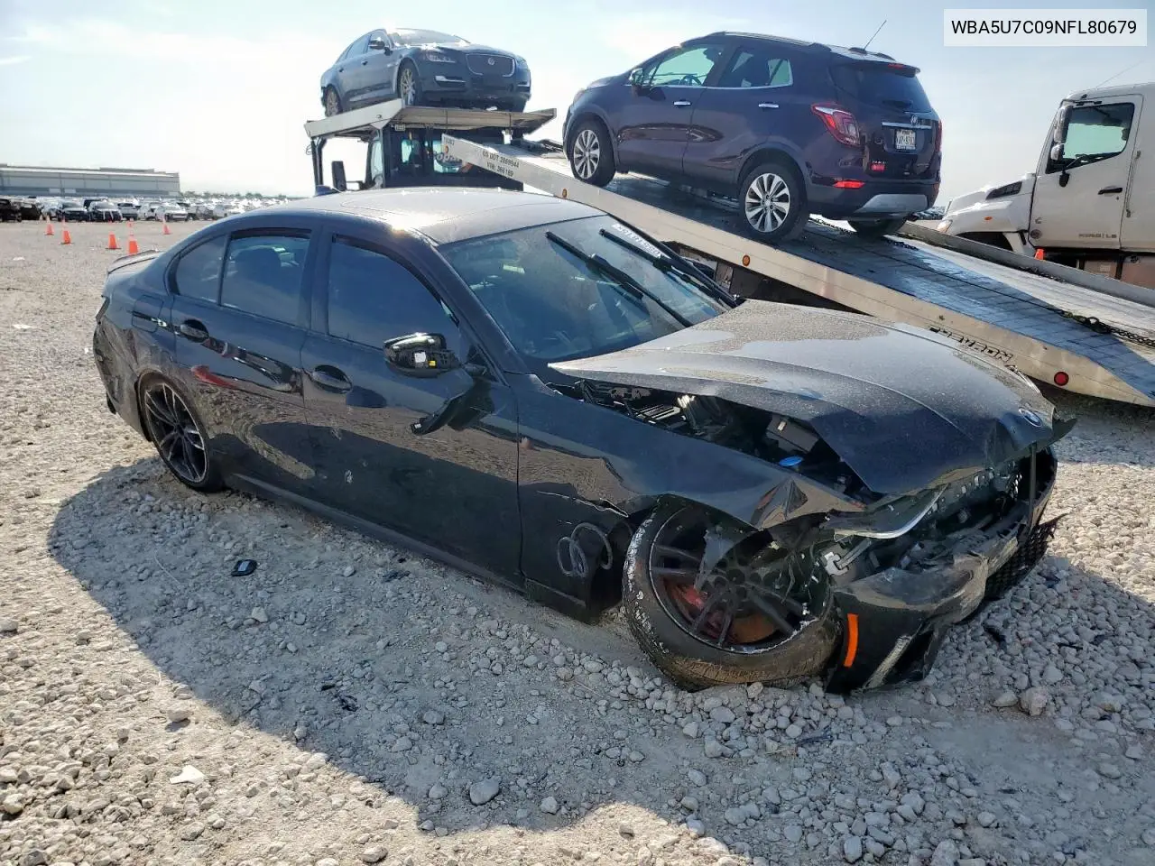 2022 BMW M340I VIN: WBA5U7C09NFL80679 Lot: 60551815