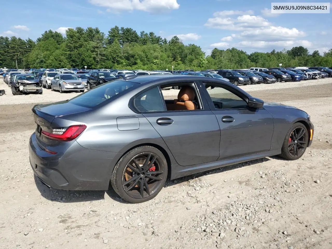 2022 BMW M340Xi VIN: 3MW5U9J09N8C34421 Lot: 60892275