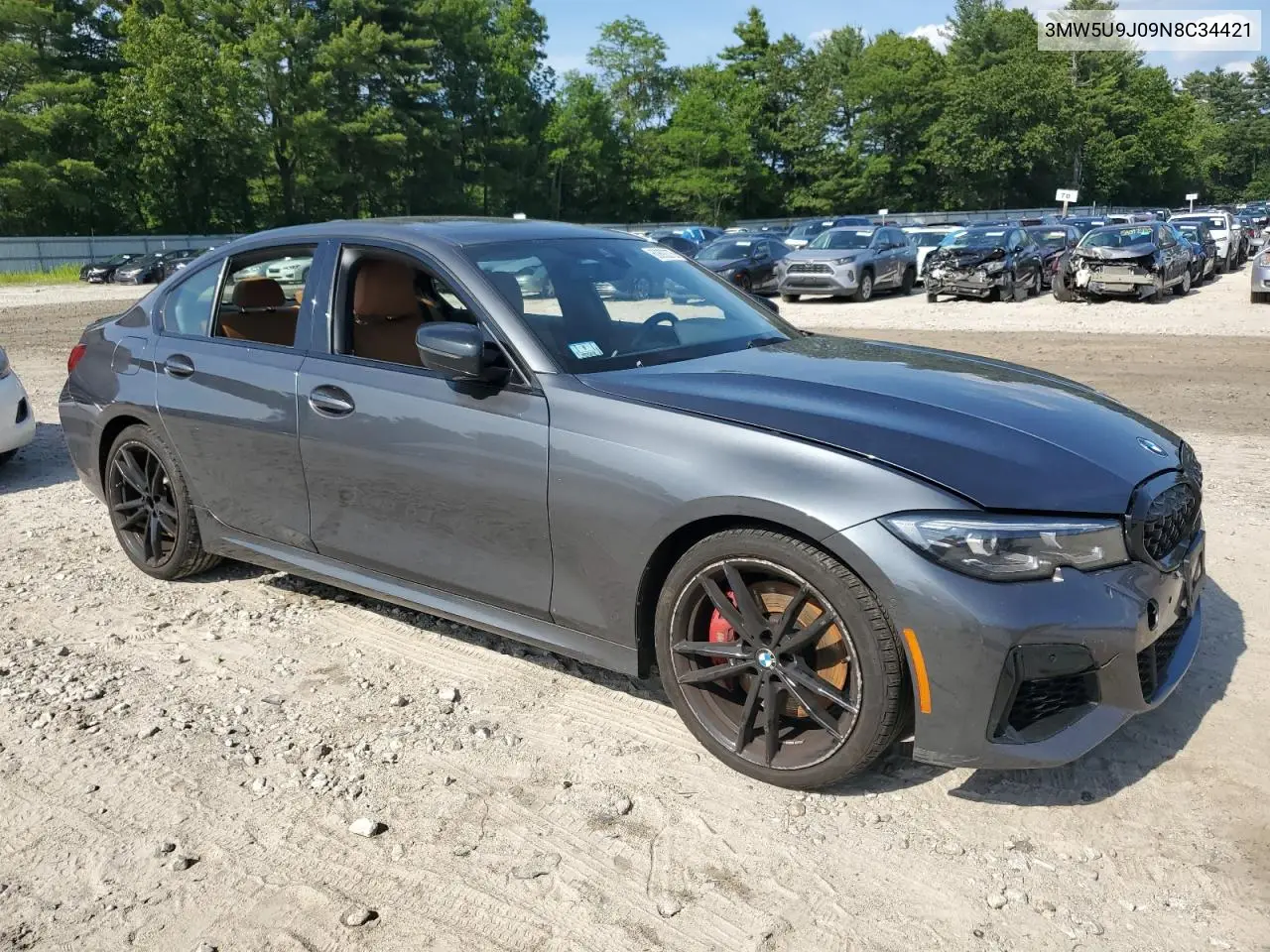 2022 BMW M340Xi VIN: 3MW5U9J09N8C34421 Lot: 60892275