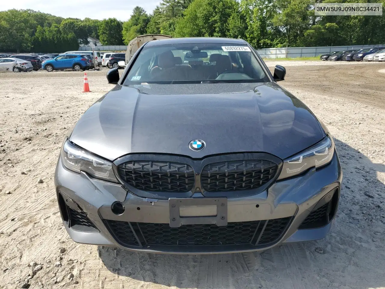 2022 BMW M340Xi VIN: 3MW5U9J09N8C34421 Lot: 60892275