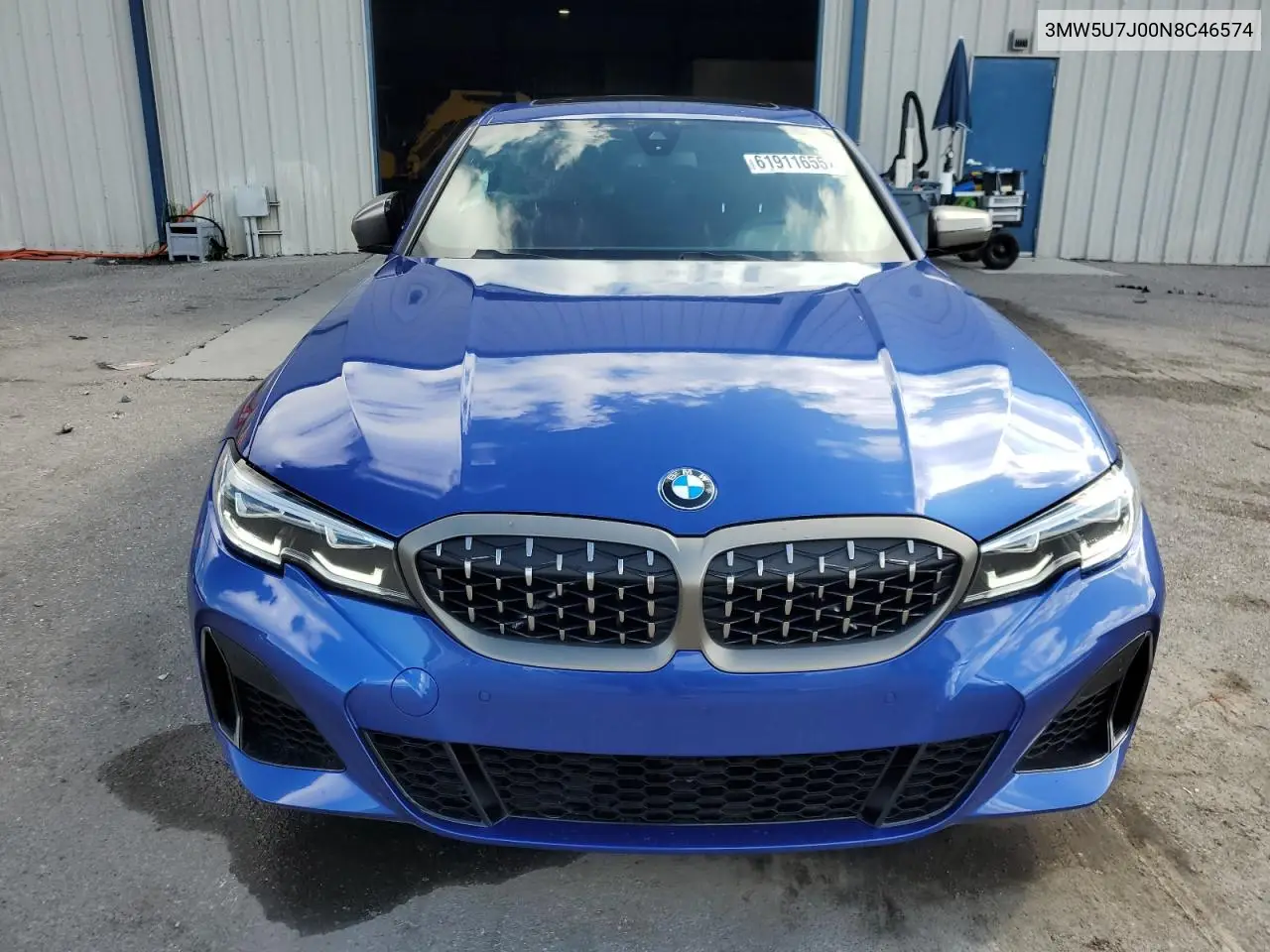 2022 BMW M340I VIN: 3MW5U7J00N8C46574 Lot: 61911655