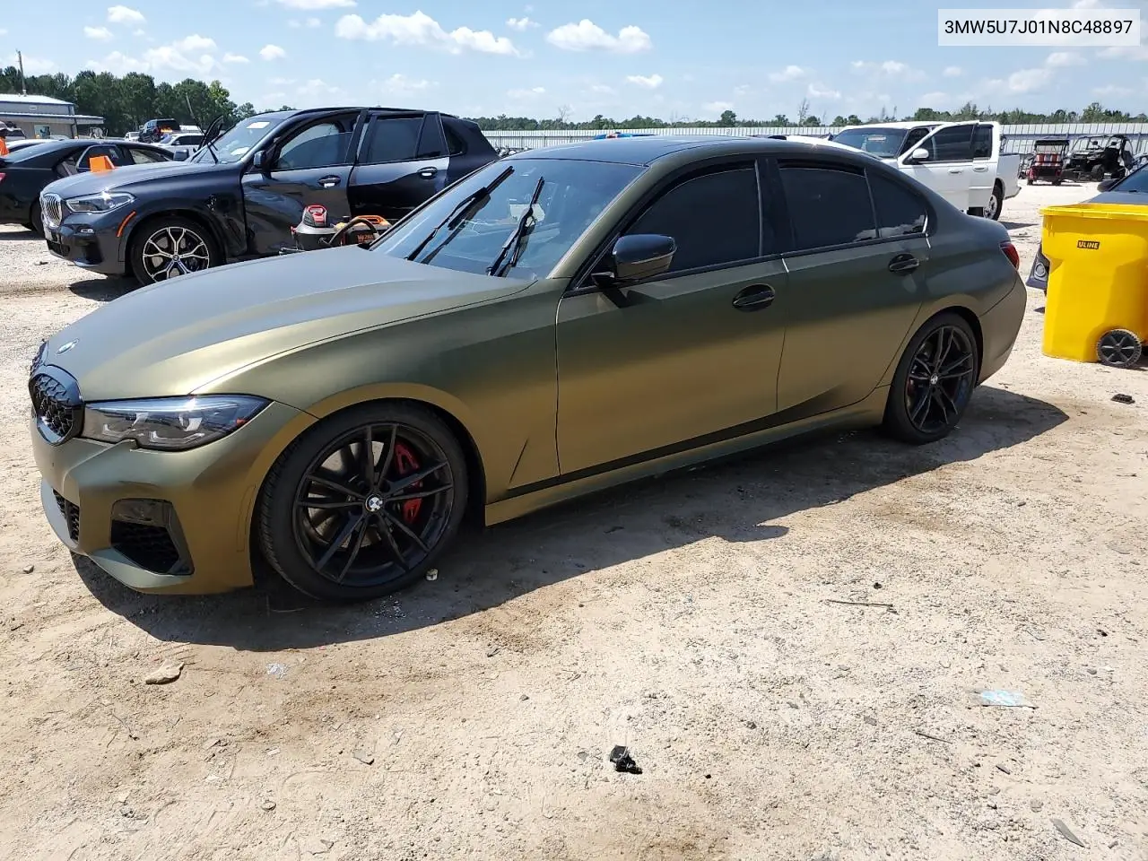 2022 BMW M340I VIN: 3MW5U7J01N8C48897 Lot: 62086025
