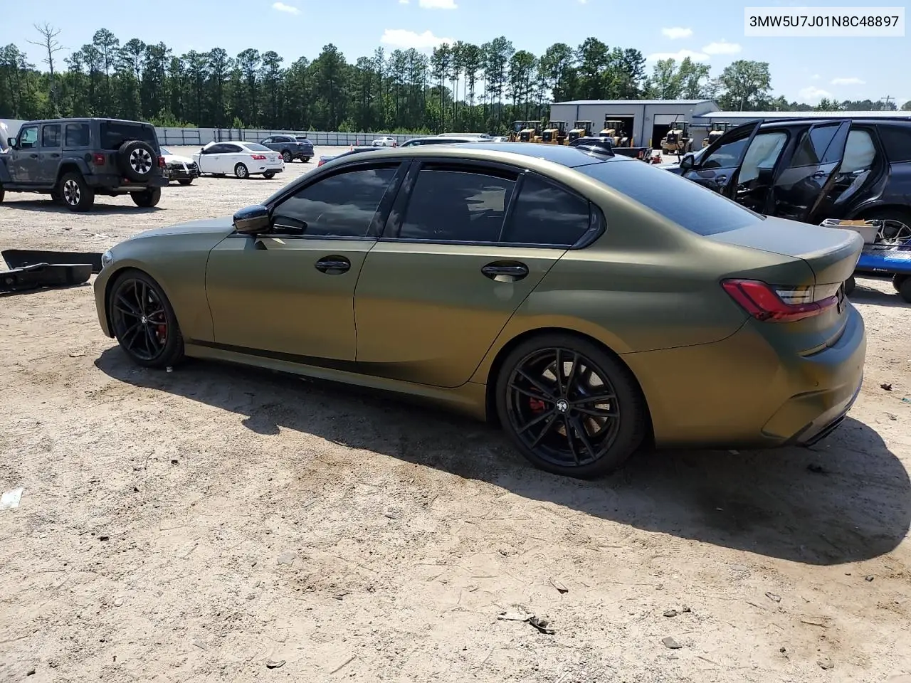 2022 BMW M340I VIN: 3MW5U7J01N8C48897 Lot: 62086025