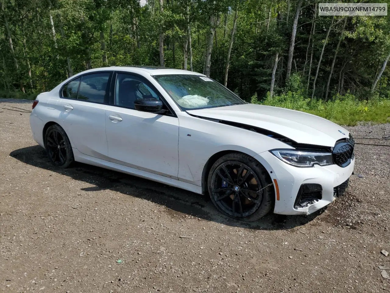 2022 BMW M340Xi VIN: WBA5U9C0XNFM14799 Lot: 62517215