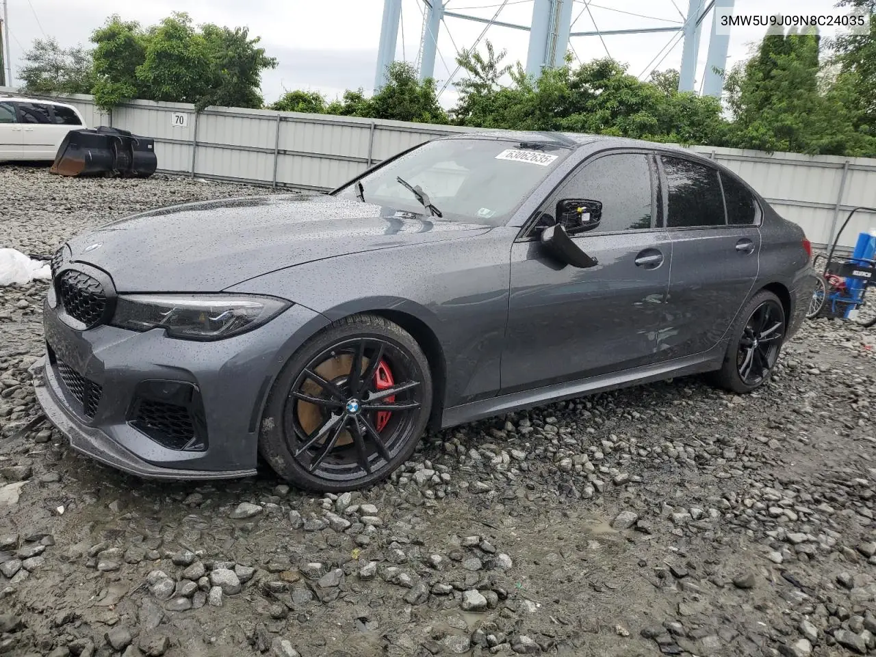 2022 BMW M340Xi VIN: 3MW5U9J09N8C24035 Lot: 63062635