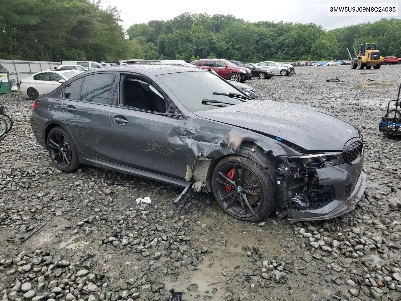 2022 BMW M340Xi VIN: 3MW5U9J09N8C24035 Lot: 63062635