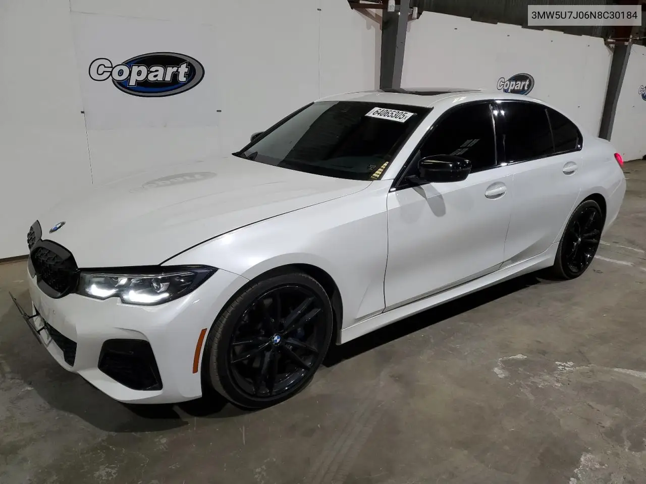 2022 BMW M340I VIN: 3MW5U7J06N8C30184 Lot: 64065305